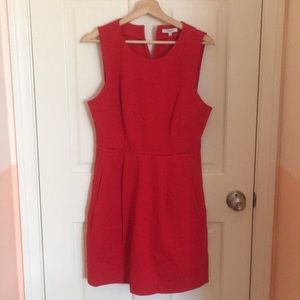 Madewell classic red dress